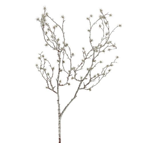 Ramo decorativo de 75 cm com mica 3 unidades