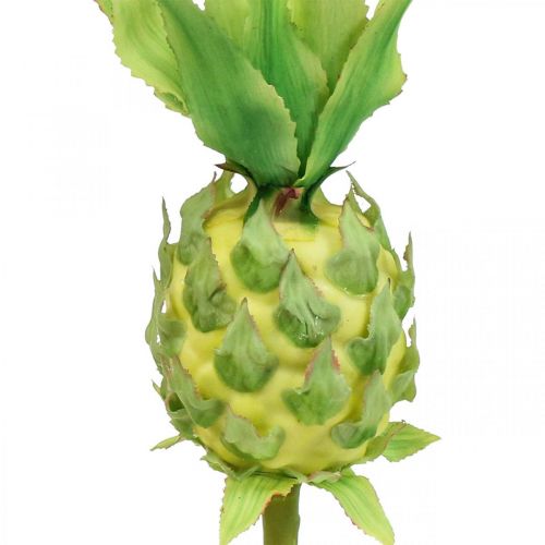 Floristik24 Deco abacaxi fruta artificial deco frutas Ø7cm A50cm 3uds