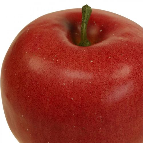 Floristik24 Deco maçã vermelha, deco fruta, manequim de comida Ø7cm
