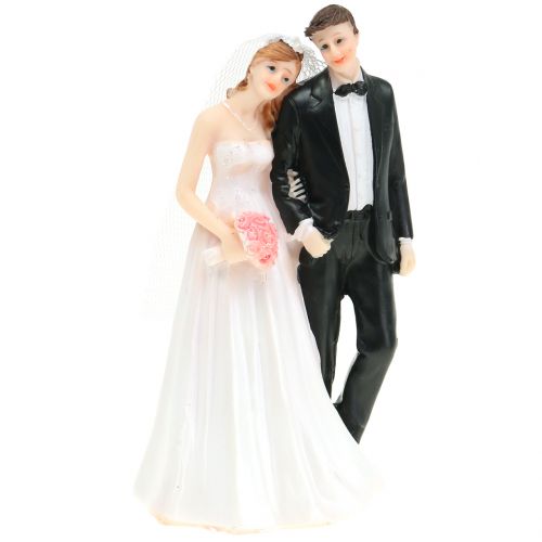 Floristik24 Casal nupcial decorativo Alt.13cm