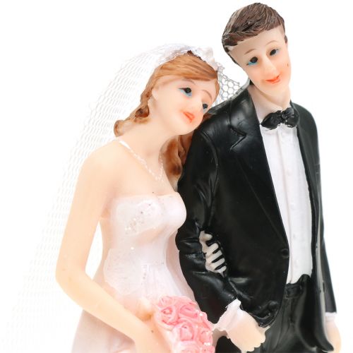 Floristik24 Casal nupcial decorativo Alt.13cm