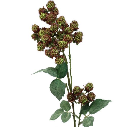 Ramo decorativo de amoreira, ramo de baga, ramo de amoreira verde 78cm