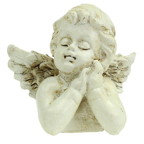 Itens Creme de oração de anjo decorativo 9cm 8pcs