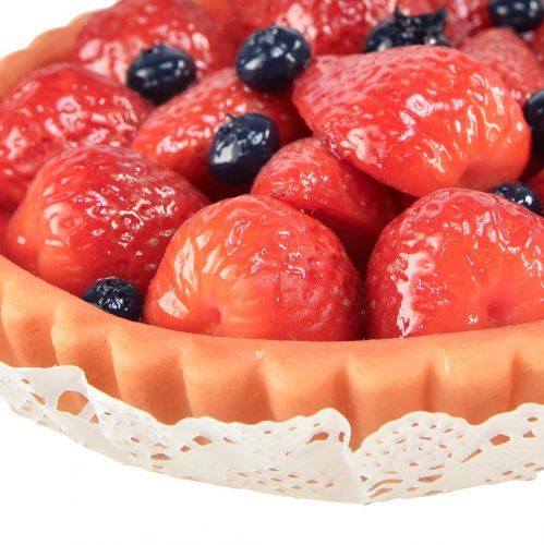 Itens Decoração bolo de morango manequim de padaria Ø15cm