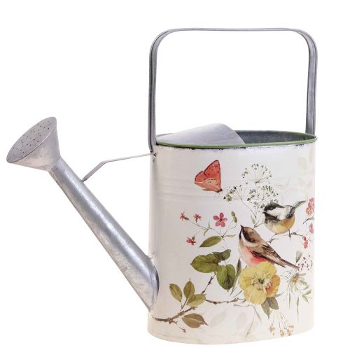Regador decorativo floreira de metal vintage 33×13cm×31cm