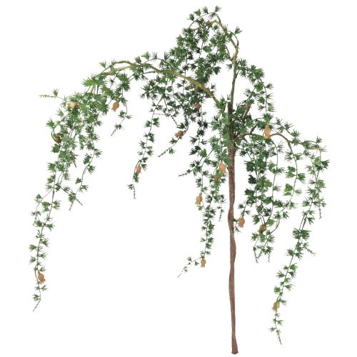 Itens Guirlanda decorativa planta guirlanda ramo de larício verde artificial 130cm