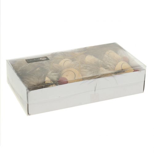 Floristik24 Cabide decorativo ouriço com pelo 6,5cm 8 un