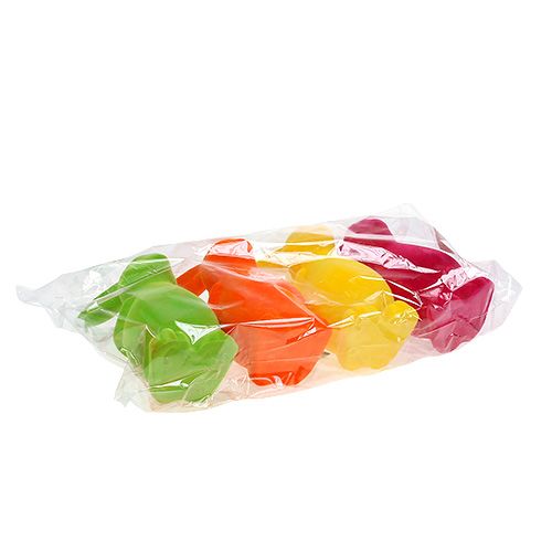 Floristik24 Coelhinho decorativo em cores sortidas 23cm 4pcs