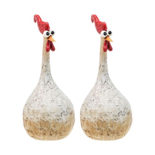 Itens Figuras decorativas de galinhas decorativas decoração de Páscoa frango engraçado Alt.15cm 2 peças