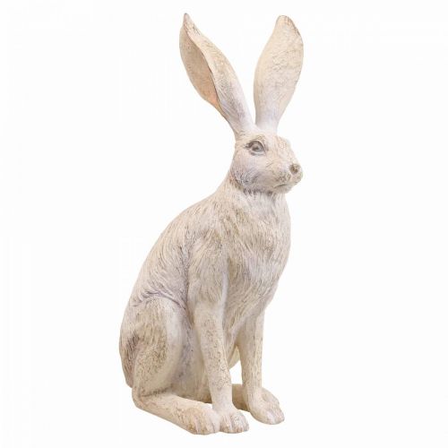 Floristik24 Deco coelho sentado figuras deco coelho par H37cm 2uds