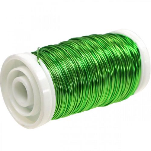 Itens Arame Esmaltado Deco Verde Maçã Ø0,50mm 50m 100g