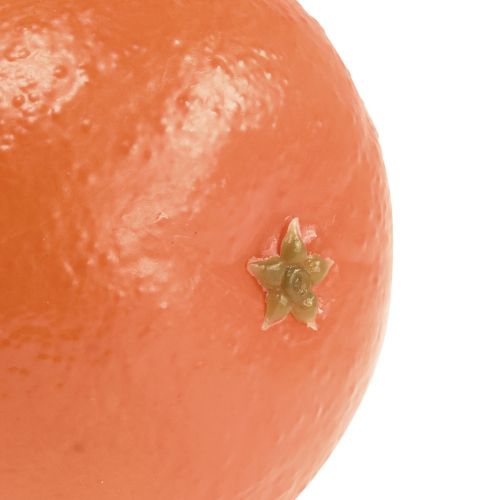 Floristik24 Fruta artificial laranja decorativa Fruta decorativa laranja Ø8,5cm Alt.8,5cm