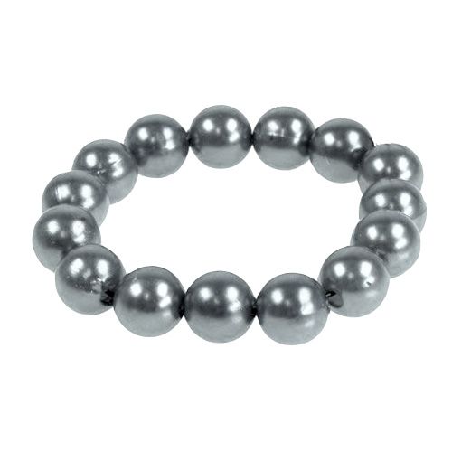 Floristik24 Contas decorativas Ø8mm prata 250 un