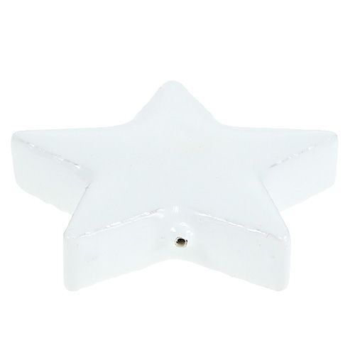 Itens Estrelas decorativas para polvilhar branco 4-5cm 72p
