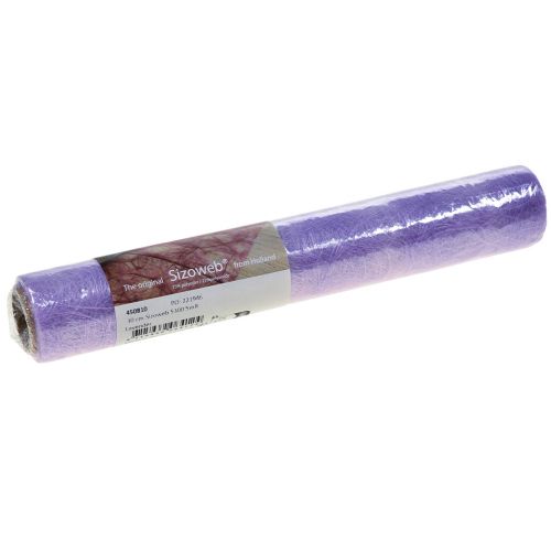 Itens Caminho de mesa Deco fleece Sizoweb roxo 30cm 5m