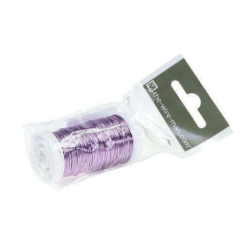 Itens Fio Esmaltado Déco Lavanda Ø0,50mm 50m 100g