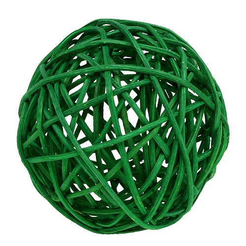 Floristik24 Tipo de bolas de Deco. Verde 7cm 18pcs