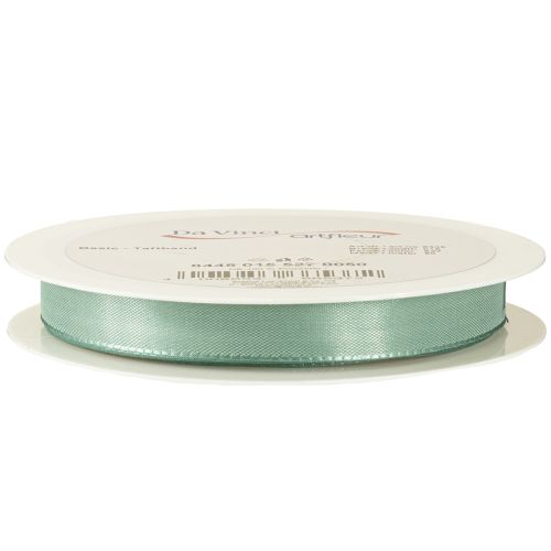 Itens Fita decorativa tafetá fita presente verde sálvia 15mm 50m