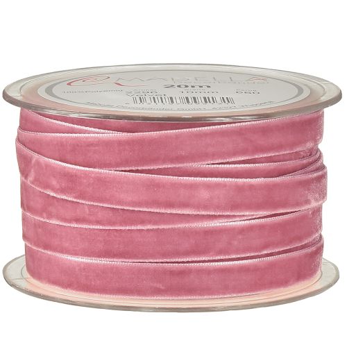 Itens Fita decorativa veludo roxo claro 10mm 20m