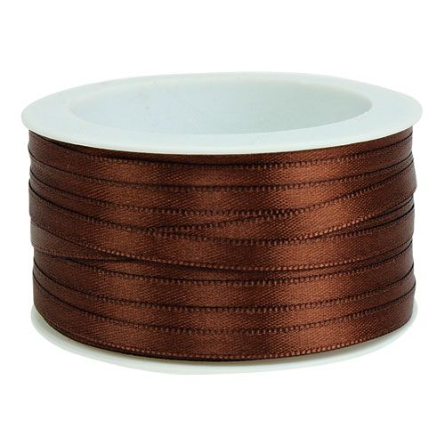 Itens Fita para presente marrom 6mm x 50m