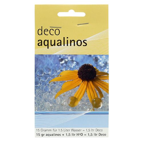 Floristik24 Gel Deco Aqualinos 15g transparente
