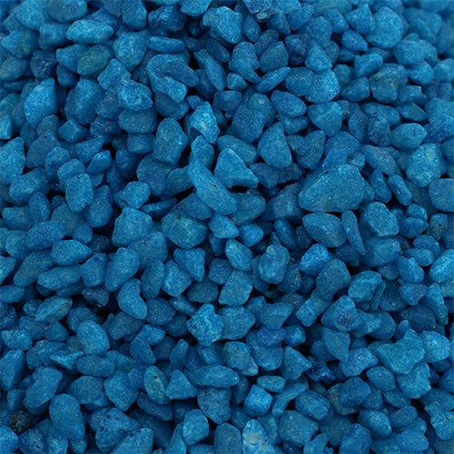 Floristik24 Grânulos decorativos pedras decorativas azuis escuras 2mm - 3mm 2kg