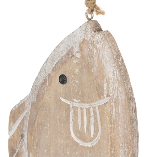 Suporte decorativo de madeira para peixes, 21 cm, 2 peças | Floristik24.pt