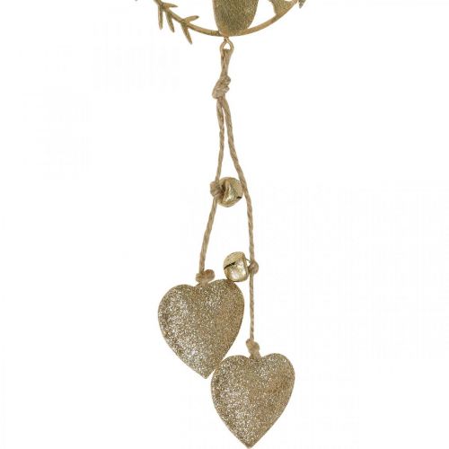 Itens Cabide decorativo, guirlanda de metal Advento, anjo, rena Ø9cm conjunto de 3