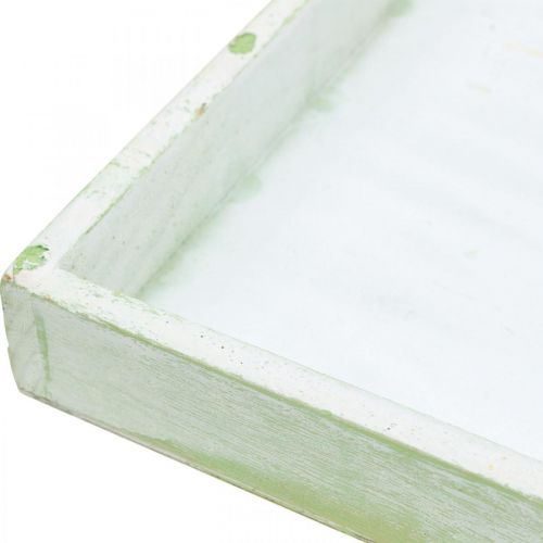 Floristik24 Bandeja para plantas, tigela de madeira, montanha-russa 30 × 30cm