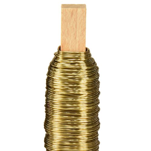 Itens Arame Esmaltado Decorativo Envolvendo Arame Dourado 0,50mm 50m 100g
