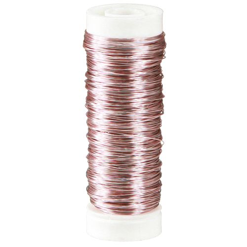 Floristik24 Arame Deco Ø0,30mm 30g/50m rosa