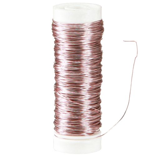 Floristik24 Arame Deco Ø0,30mm 30g/50m rosa