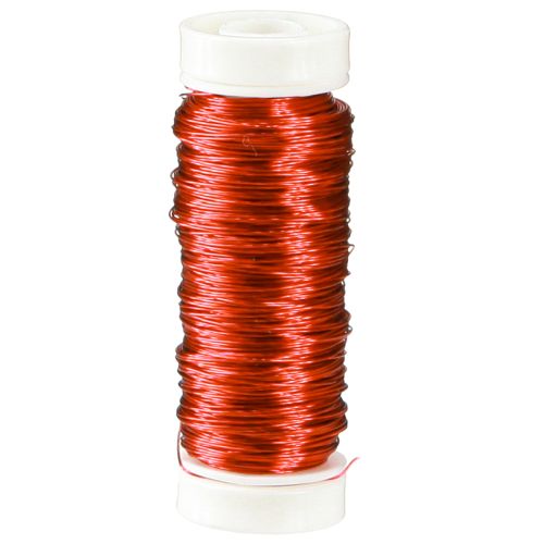 Itens Arame Deco Ø0,30mm 30g/50m vermelho