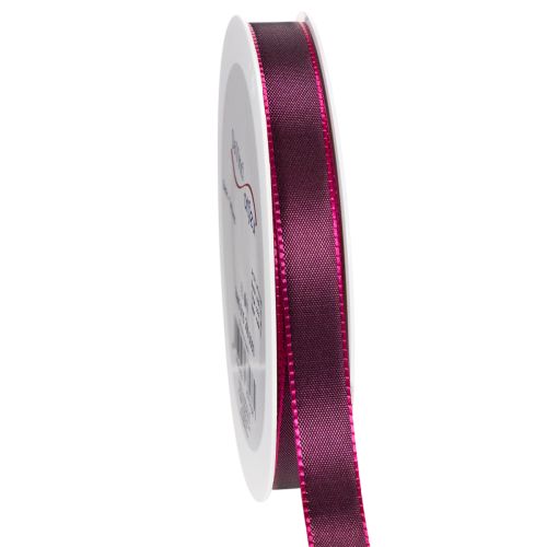 Itens Fita estreita de tafetá para presentes, ideal para decorações criativas, 15 mm de largura, 50 m de comprimento.