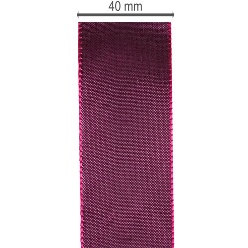 Fita de tafetá para presentes de Natal, 40mm x 50m | Floristik24.pt