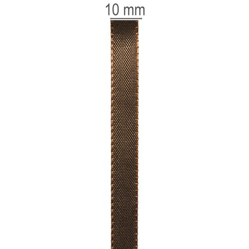 Fita de tafetá decorativa em rolo para embrulho de presentes e artesanato, 10 mm de largura, 50 m de comprimento. | Floristik24.pt