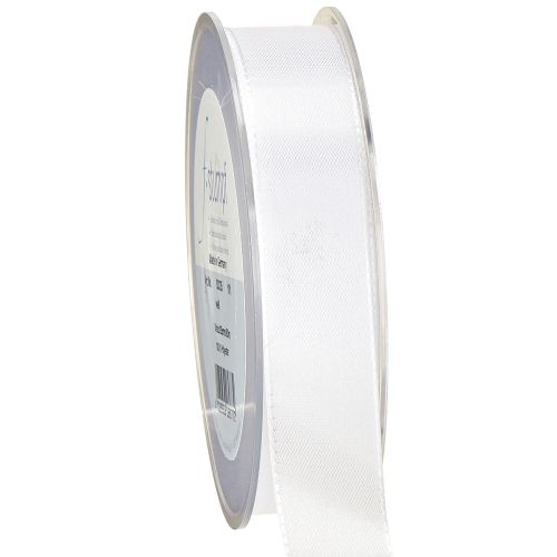 Fita decorativa branca 25mm 50m