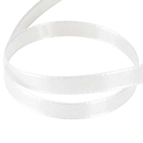 Itens Fita decorativa branca 8mm 50m