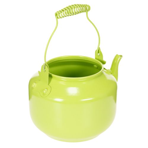 Bule decorativo usado como vaso de flores, estilo retrô nostálgico | Floristik24.pt