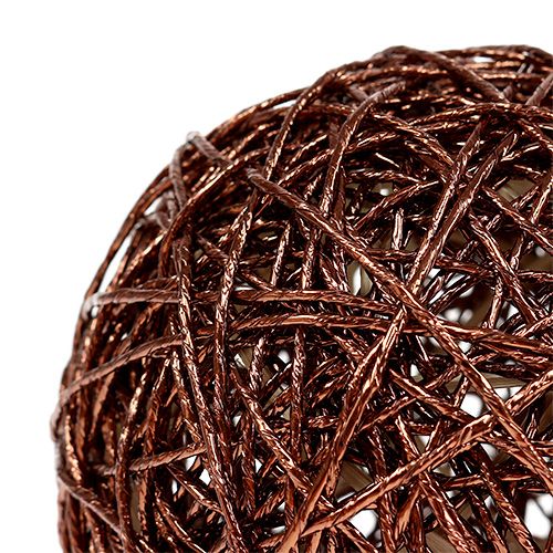 Floristik24 Bola decorativa Ø15cm cobre