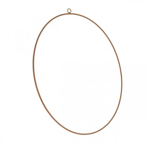 Itens Anel decorativo de metal, anel de metal para pendurar, pátina de anel decorativo Ø28cm 4pcs