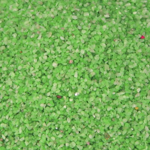 Itens Areia decorativa verde neon areia colorida areia 0,5mm verde neon 1kg
