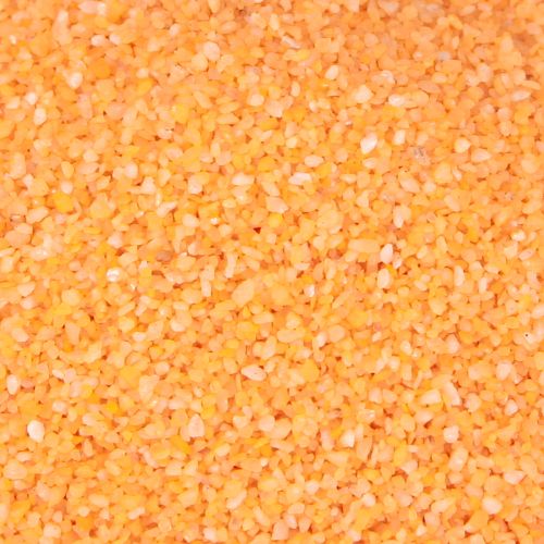Itens Areia decorativa laranja neon areia 0,5mm 1kg