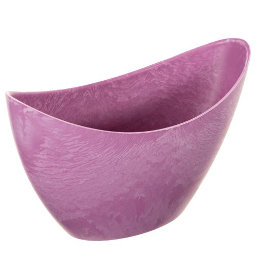 Taça Decorativa em Plástico Rosa 20 x 9 x 11,5 cm