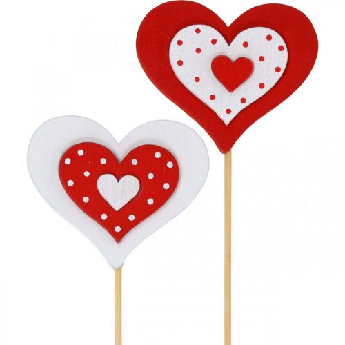 Plugue decorativo de coração, decoração de casamento, decoração de flores para o dia dos namorados, decoração de coração 18 peças