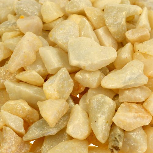 Pedras decorativas 9mm - 13mm champanhe 2kg