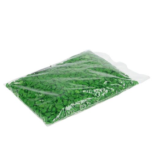 Itens Pedras decorativas 9mm - 13mm verde 2kg