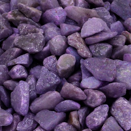 Floristik24 Pedras decorativas berinjela 9mm - 13mm 2kg