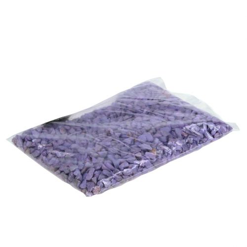 Floristik24 Pedras decorativas berinjela 9mm - 13mm 2kg