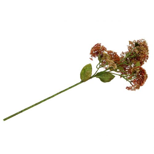 Itens Ramo decorativo do sedum Bordeaux, amarelo 58cm